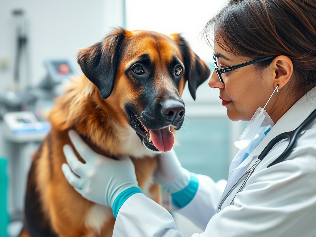 Moving Abroad with Pets: 10-Step Guide to Safely Relocate 3 Veterinarian Check-Up: A vet examining a pet (Caption: “Health certificates are key for moving abroad with pets”).
